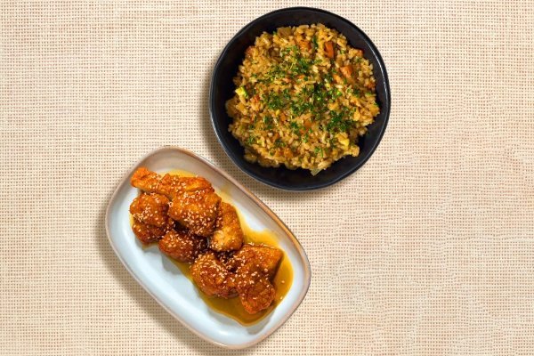Bowl Pollo a la Naranja