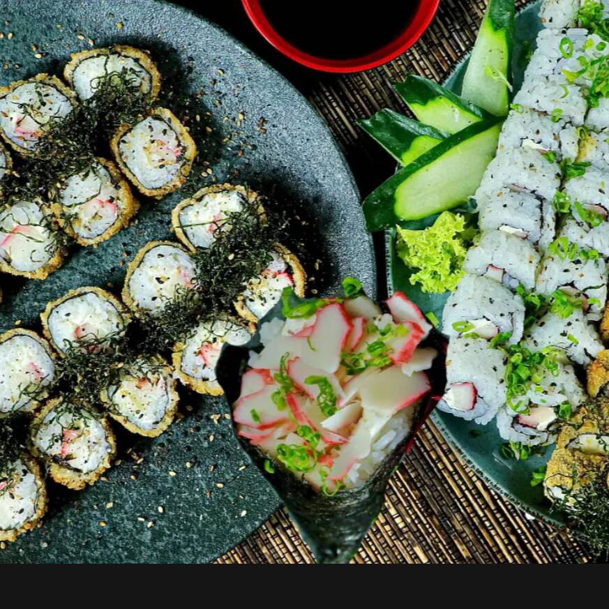 20 Carioca kani 20 uramake kani 1 temaki kani