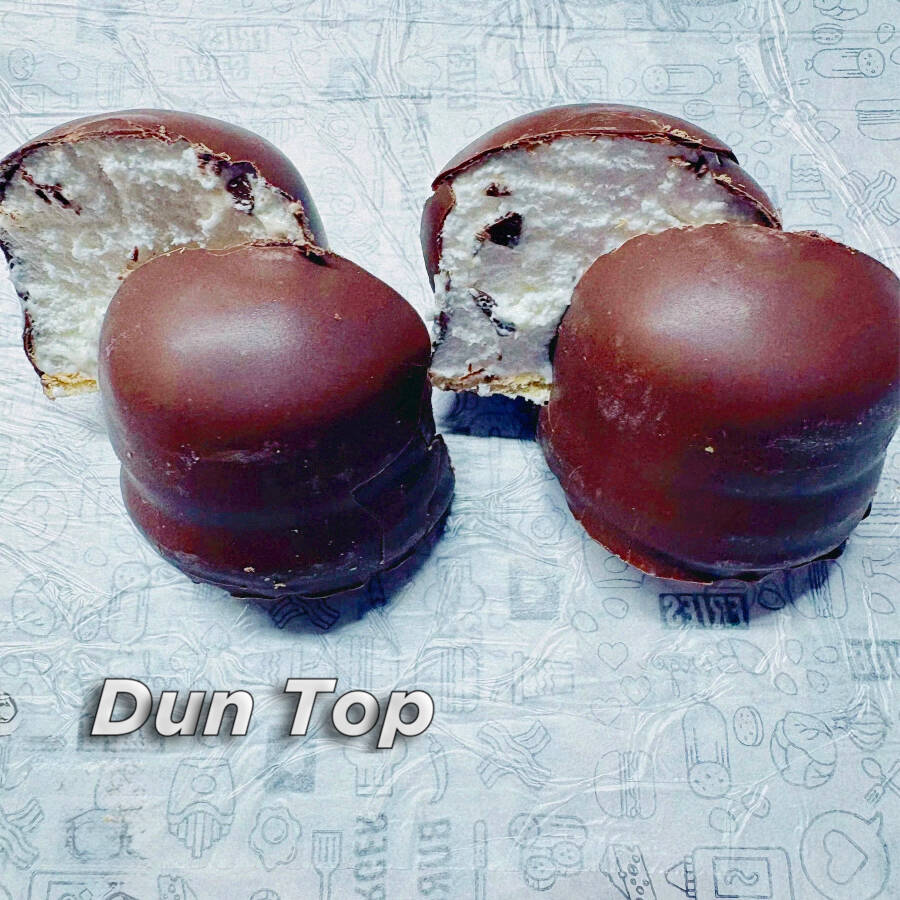 4 Unidades de Dun Top Marshmallow Tradicional . A sobremesa que transforma seu dia em um momento extraordinário. Uma explosão de sabor que derrete na boca!”