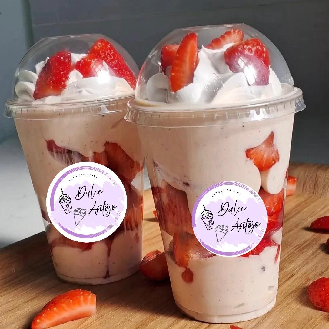 Fresas con Crema Grande