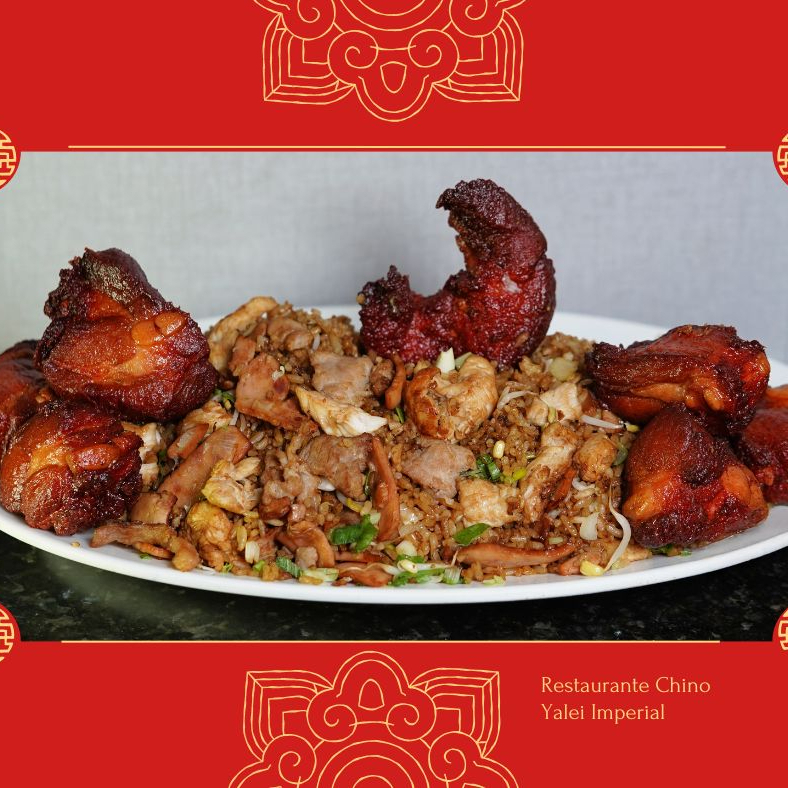 Arroz Chino Grande con Costilla.