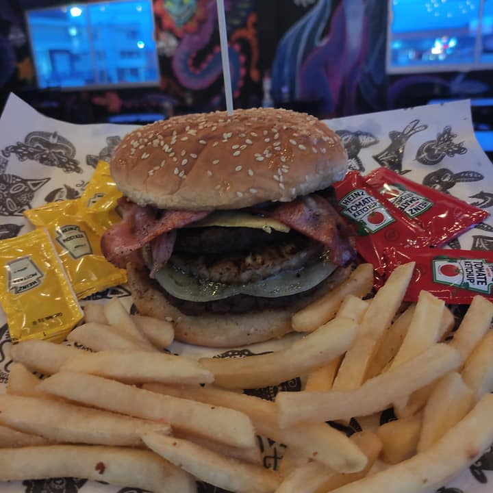 Hamburguesa Hawaiana