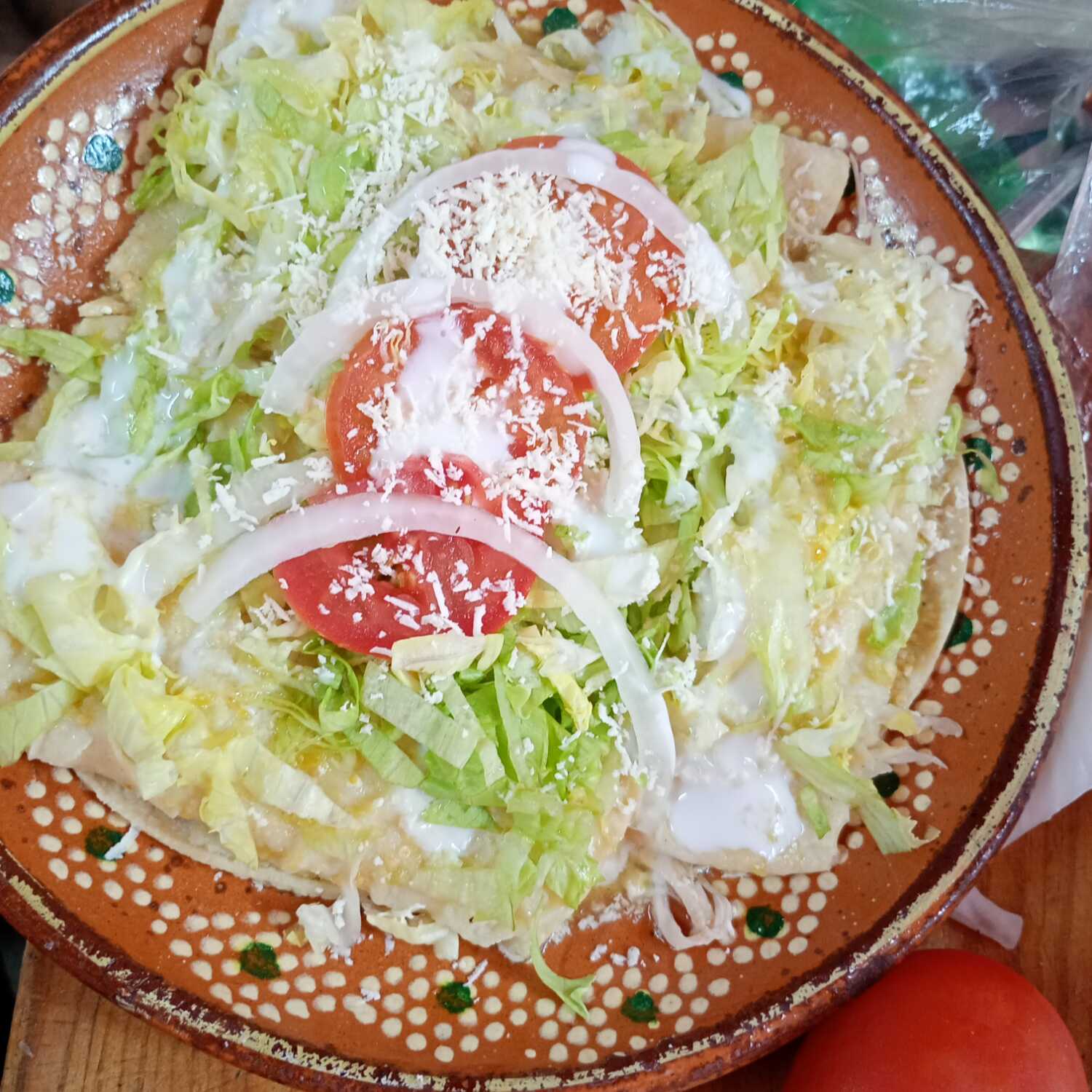 Enchiladas Verdes mas Agua en Combo