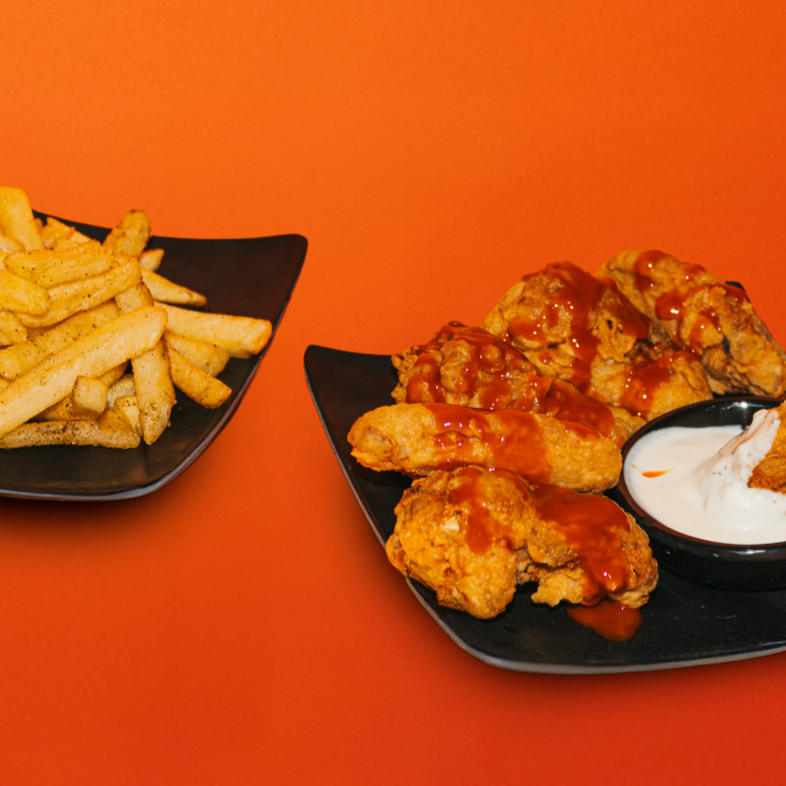 Hype - 8 Alitas + Papas Francesas