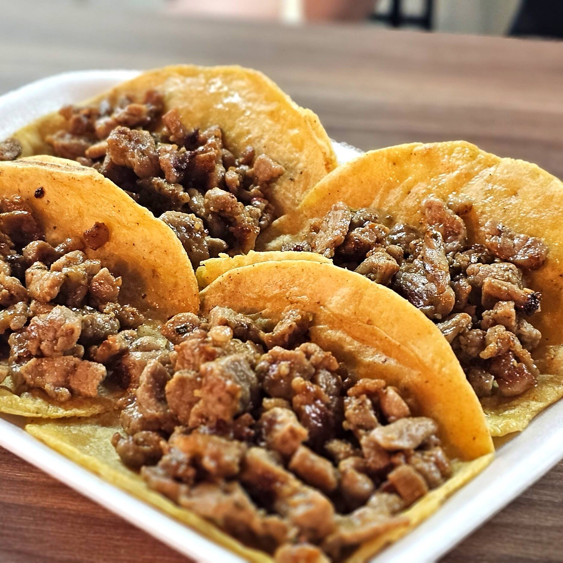 Orden de Tacos de Bistec 4 Pzas