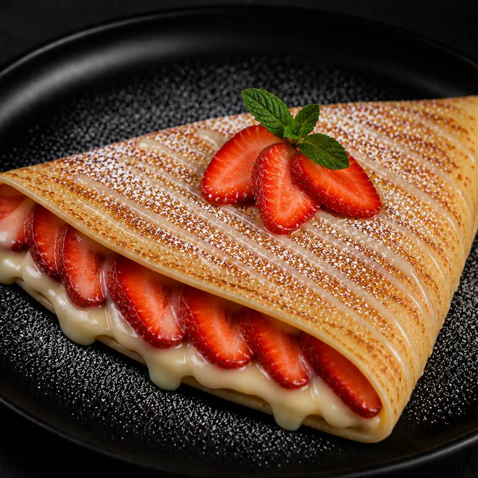 Crepa Lechera/Fresas