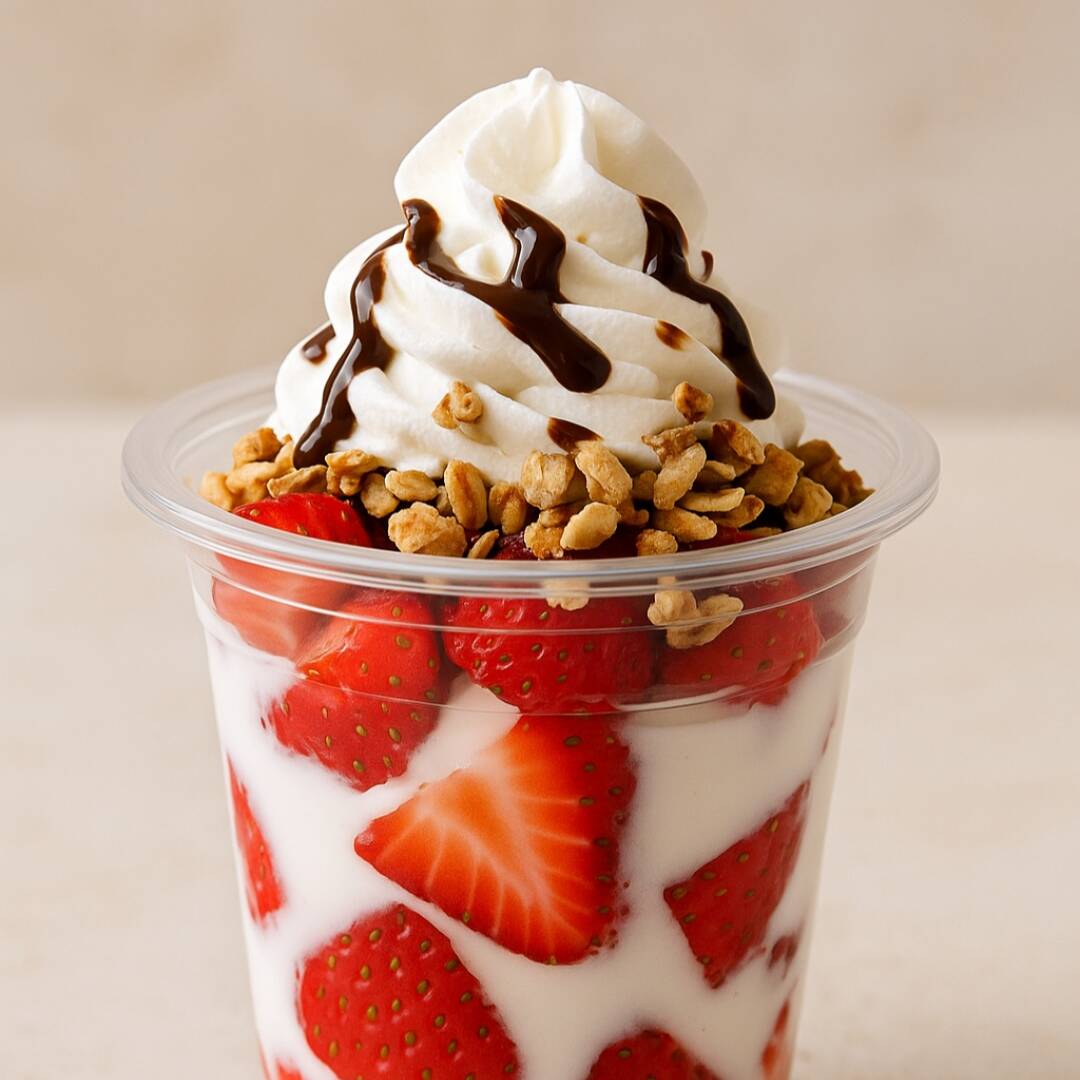 Fresas con crema 250ml