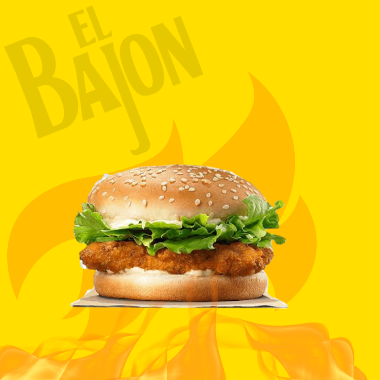 EL CRUJIR DEL BARRIO - HAMBURGUESA POLLO