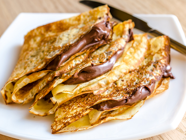 Crepa con Crema de Avellana