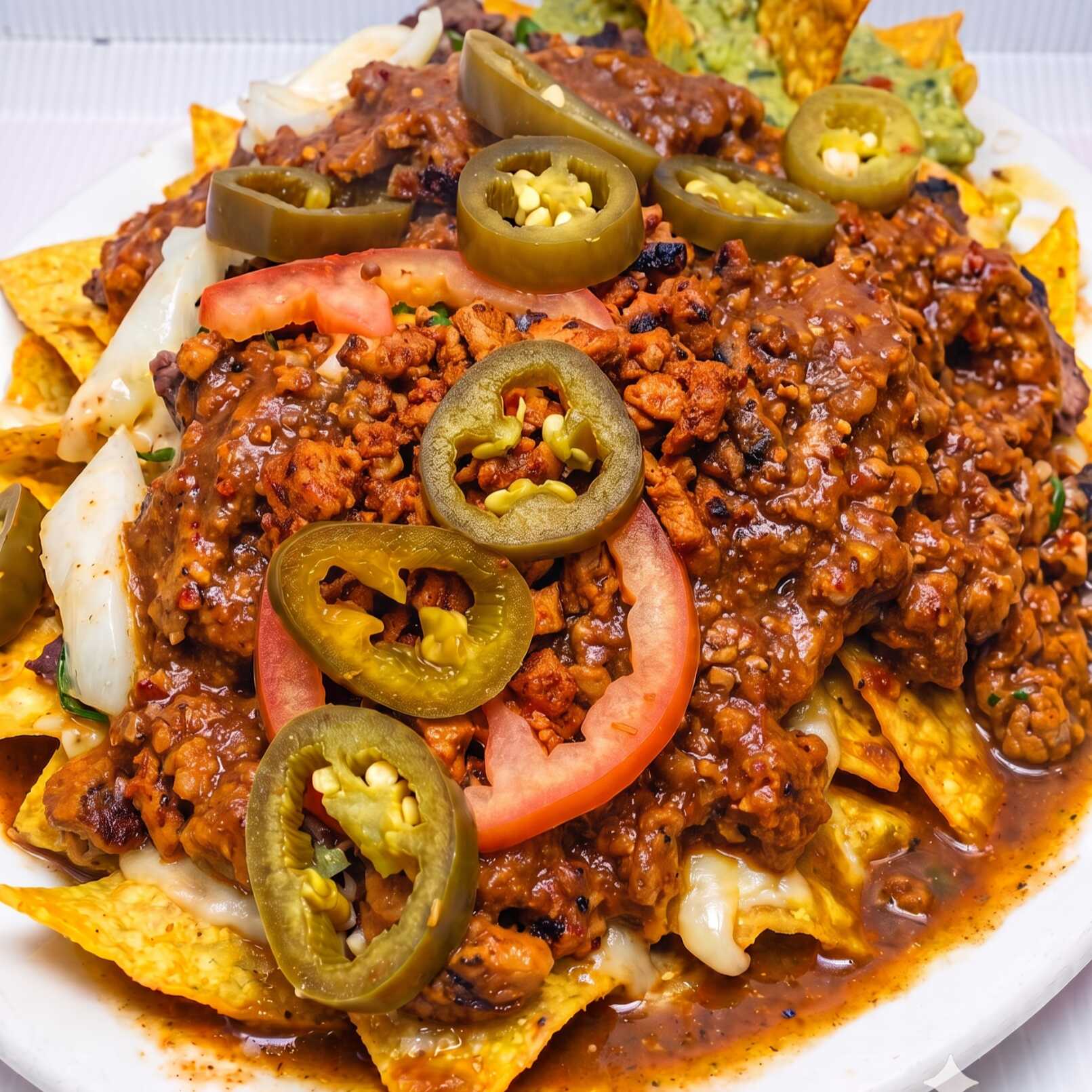 Nachos de Carne Enchilada