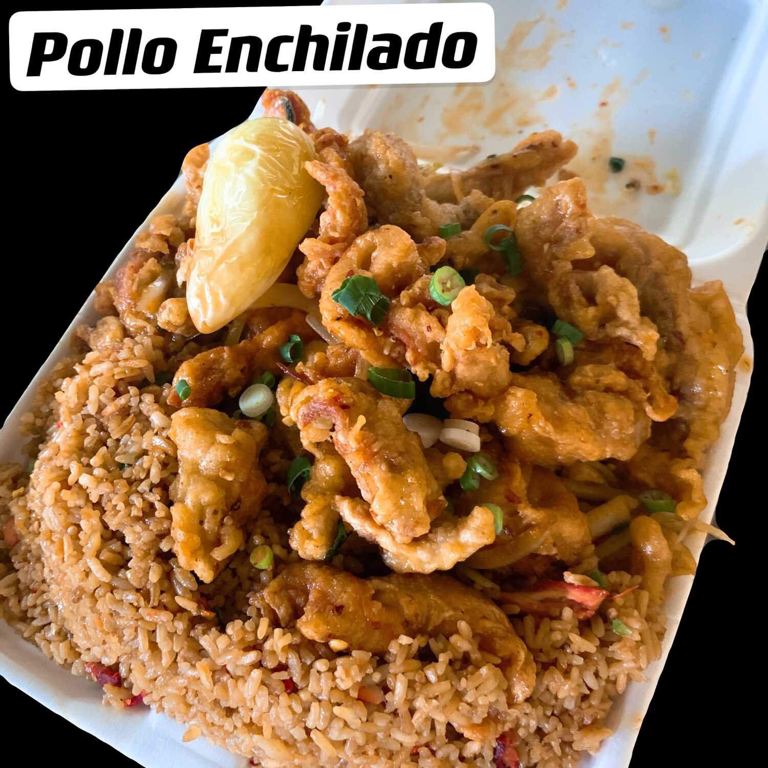 Lonche 15 Pollo Enchilado+Lonche 2 Pollo Cantones