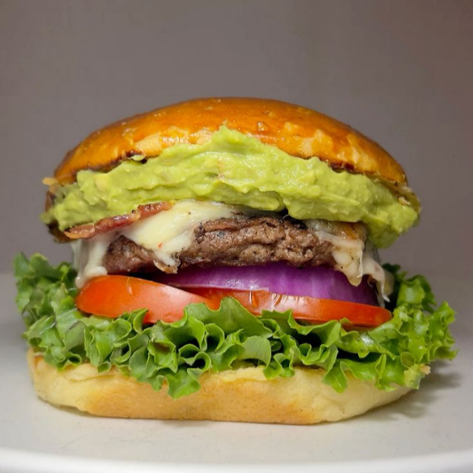 Hamburguesa Guacamole Bacon