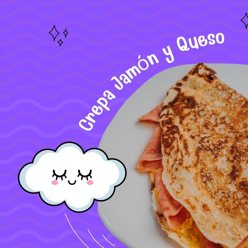 Crepa jamon y queso