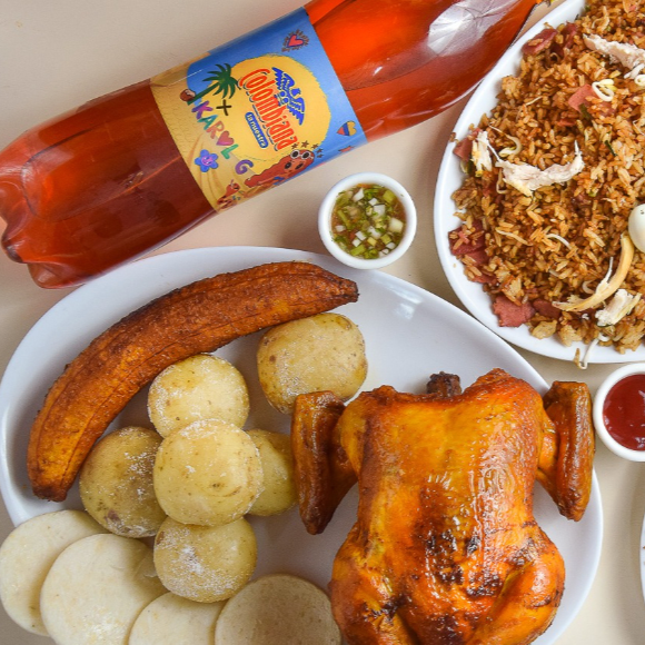 Un Arroz Chino o Paisa 1/2 Pollo