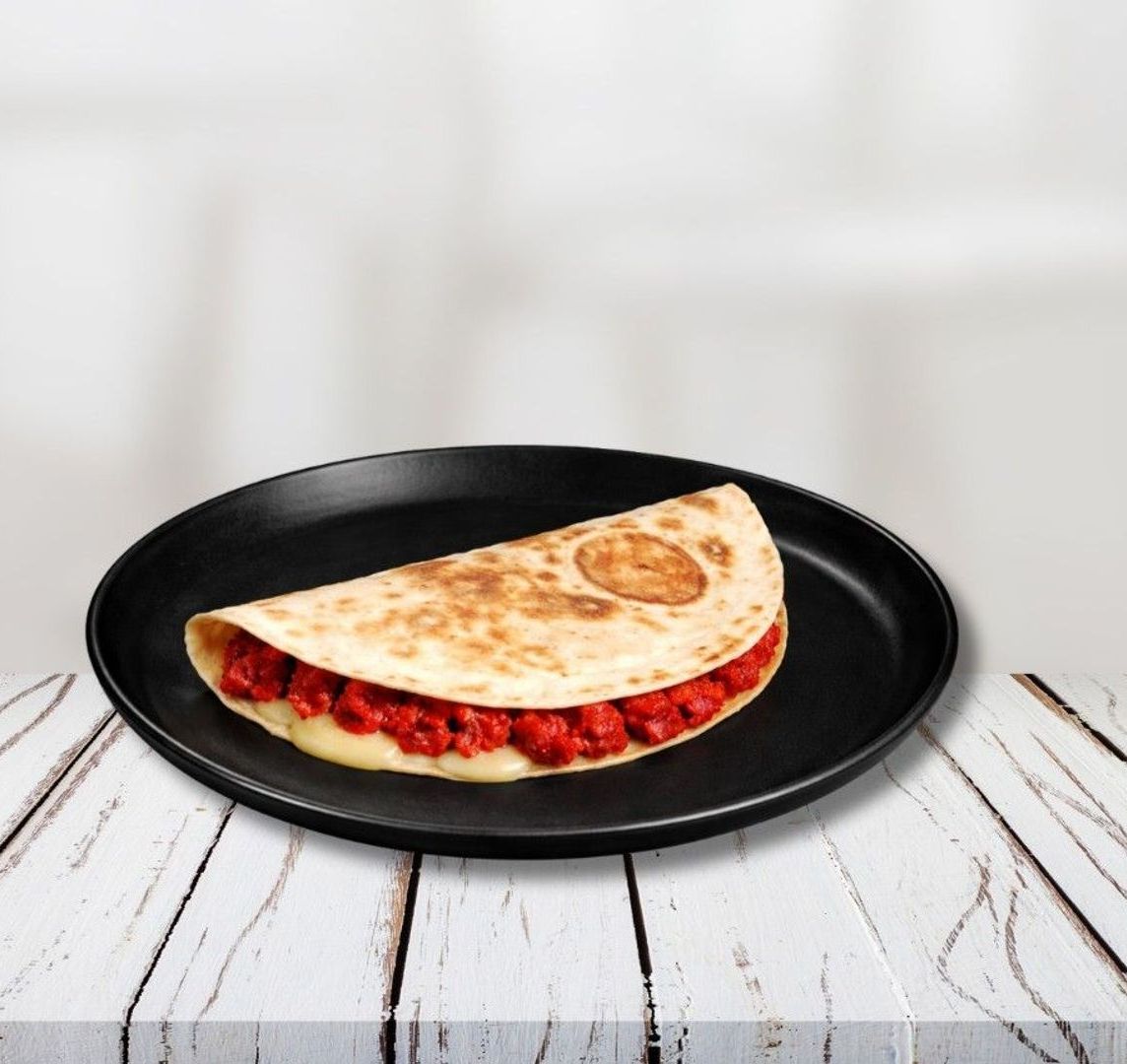 Quesadilla con chorizo