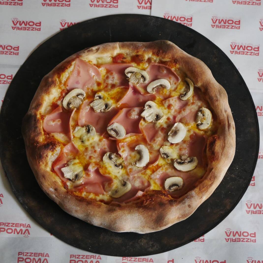 Pizza Tradicional Champiñones