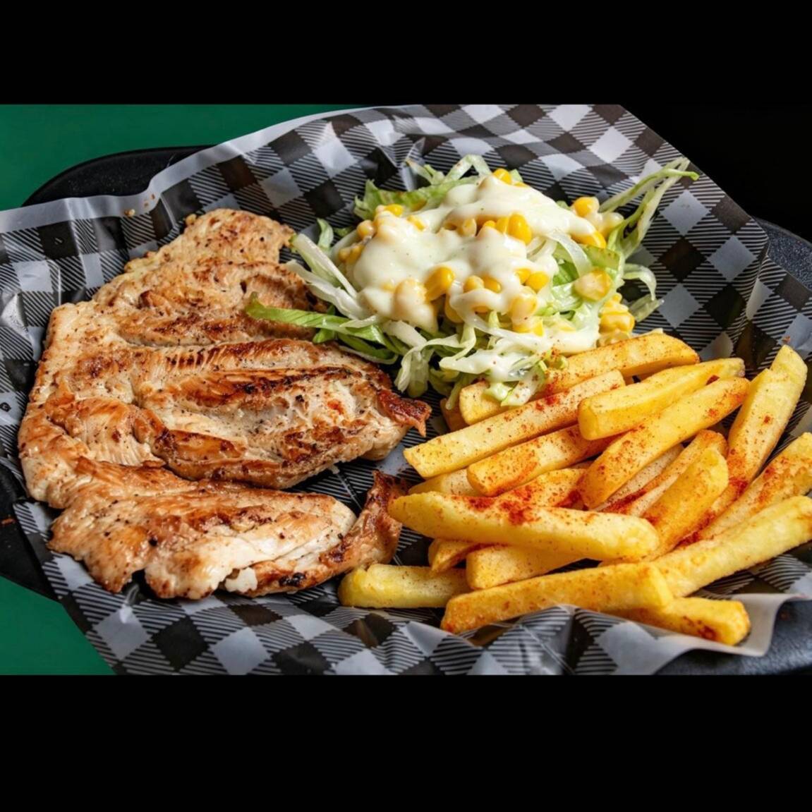 Pechuga a la Plancha + Papas Fritas