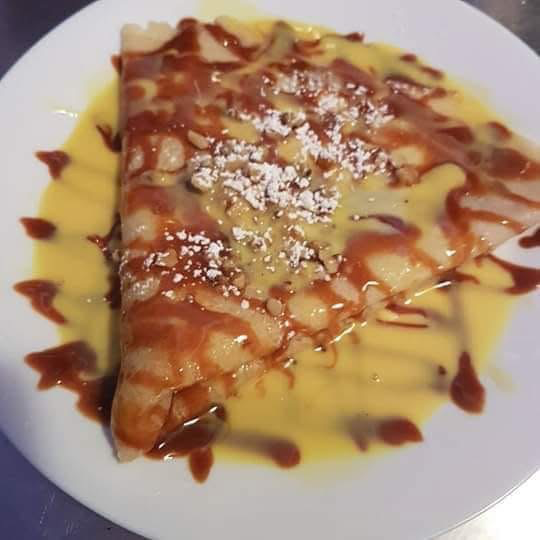 Crepa de Rompope ( 1 Topping )