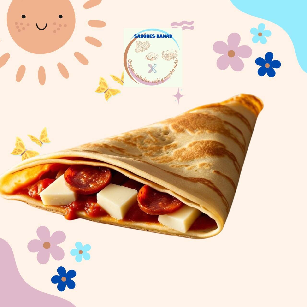 Kanad Crepizza de Peperoni