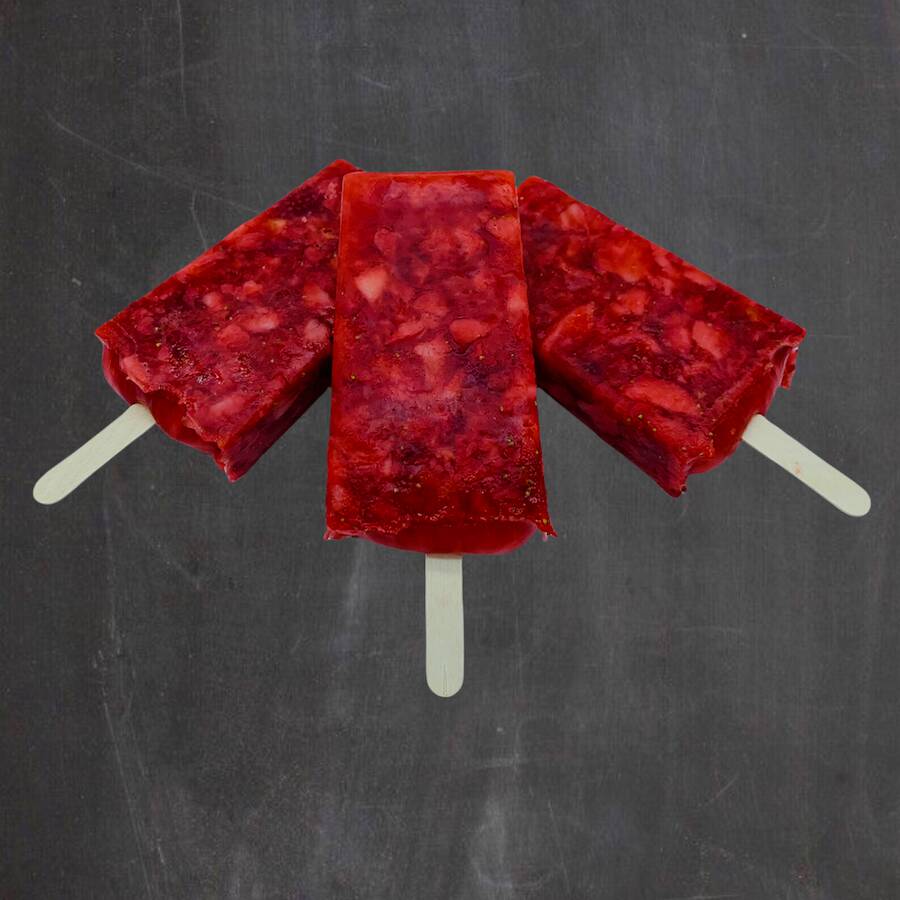 Paleta de Fresa de Agua
