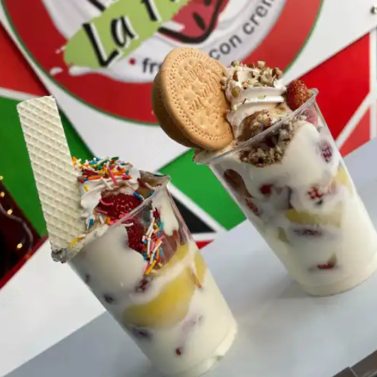 Fresas con Rompope Chicas