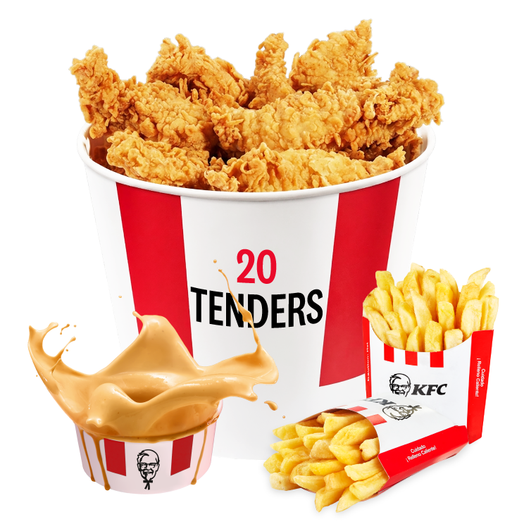 20 Tenders + Papas