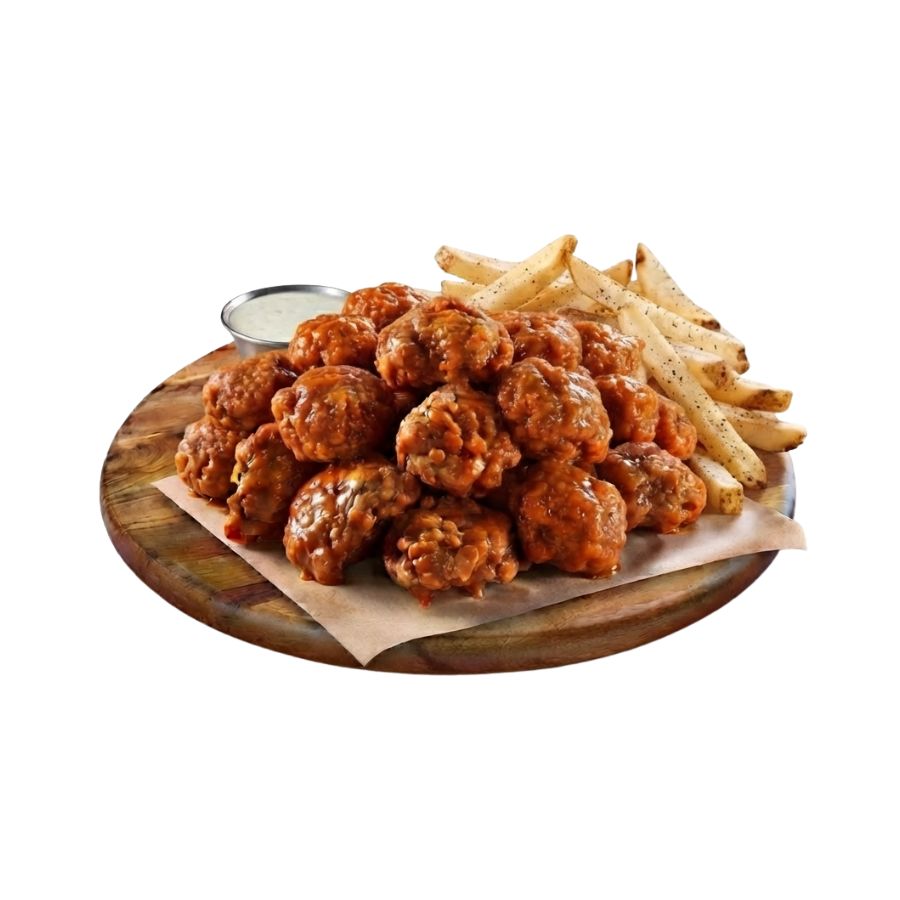 21 Boneless +Papas