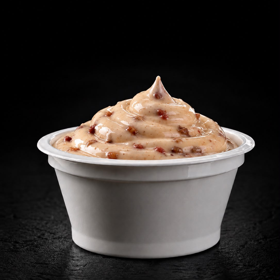 Maionese a base de bacon. ( 30g )