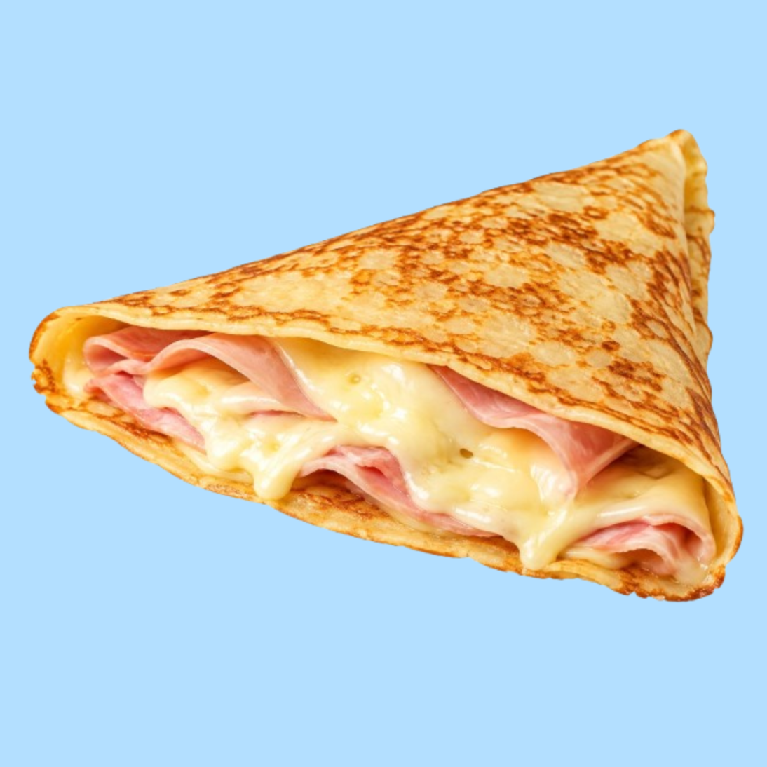 Crepa de Jamon con Queso