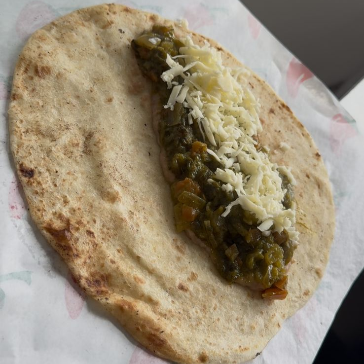Rajas con queso