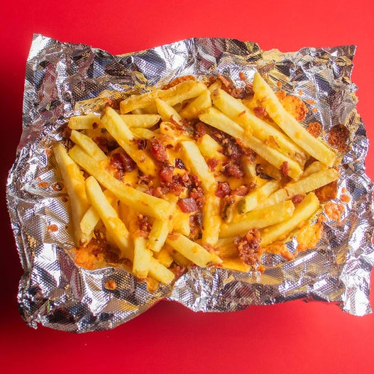 Papas Francesas Cheddar Bacon