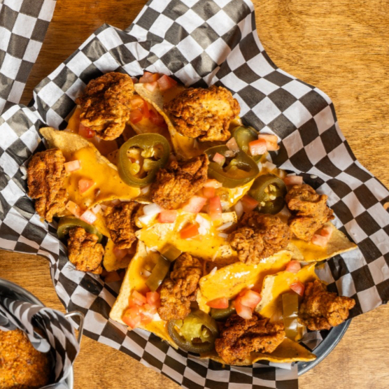 Hot Chicken Nachos