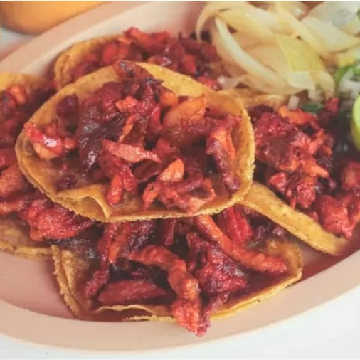 5 Tacos de Trompo y Refresco