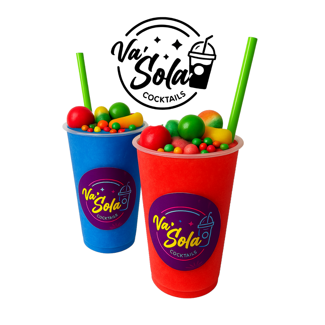 2 Cócteles Fresa y Mora Sin Licor de 14 Oz