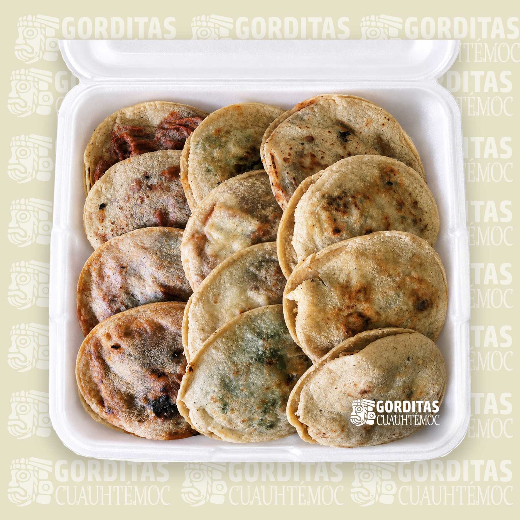 30 Gorditas Chicas Surtidas