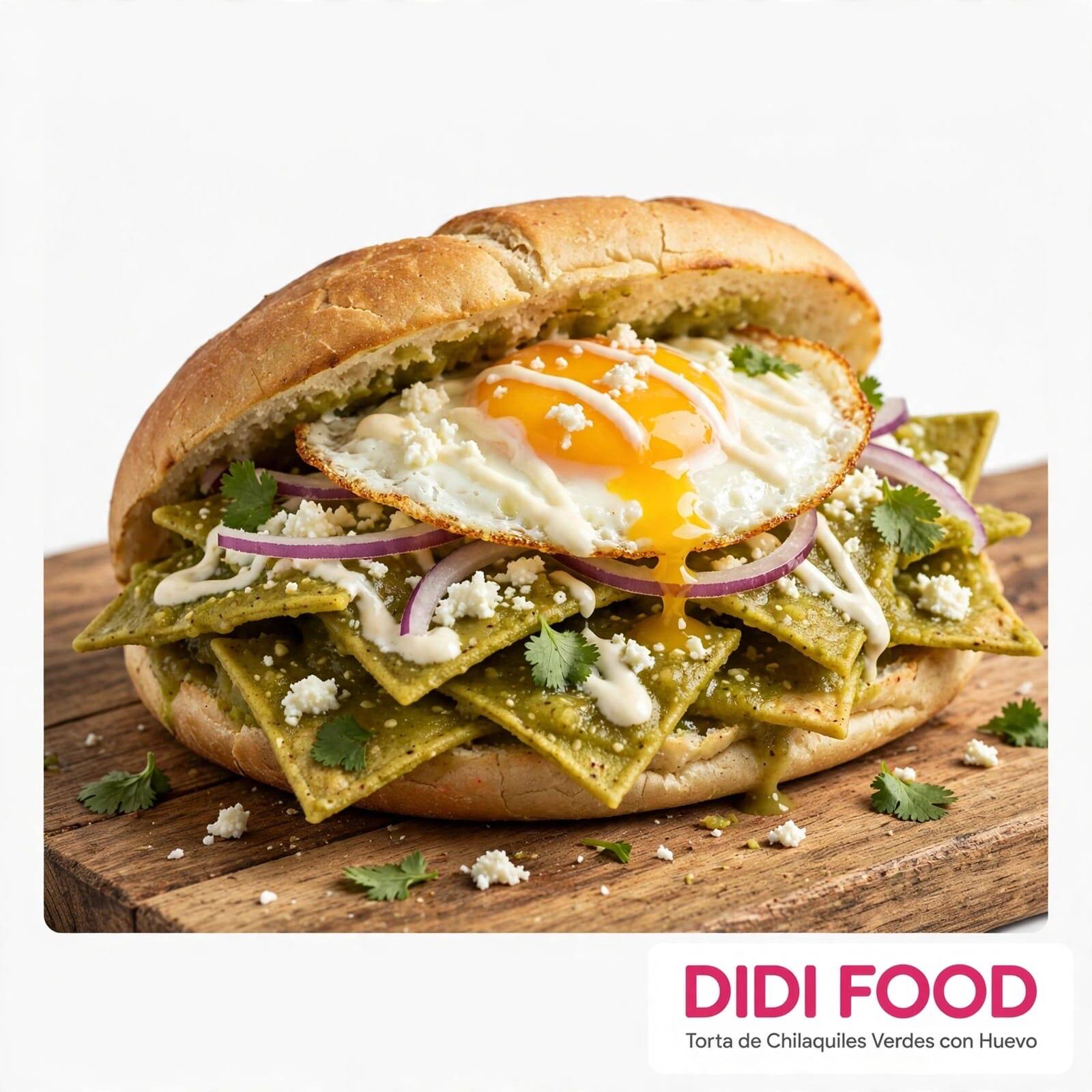Torta Chilaquiles / Huevo