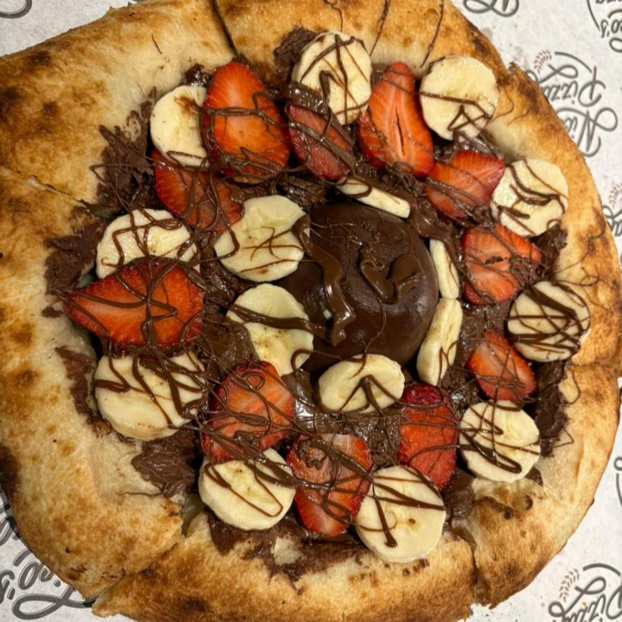 Pizza de Nutella