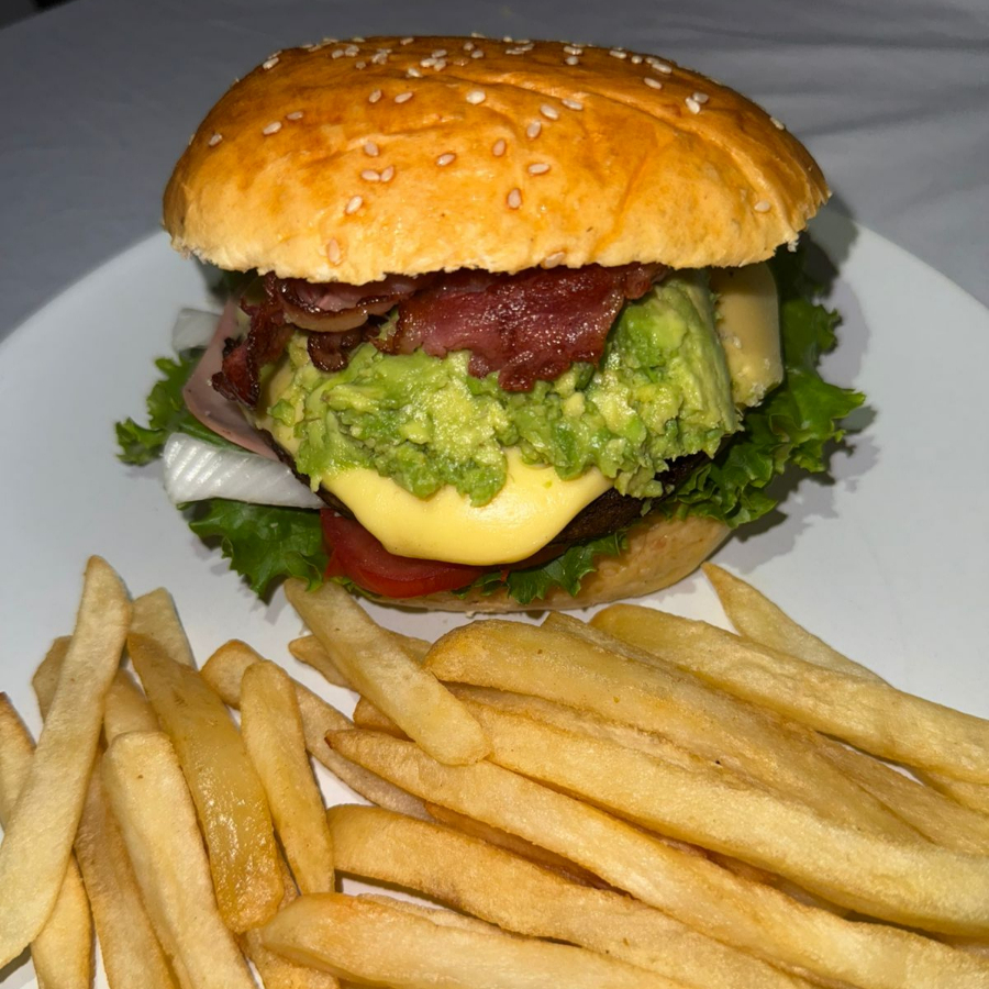 HAMBURGUESA GUACAMOLE
