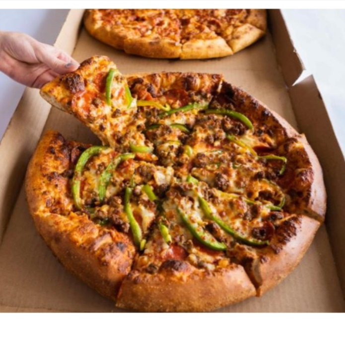 Pizza Mediana de 2 Ingredientes