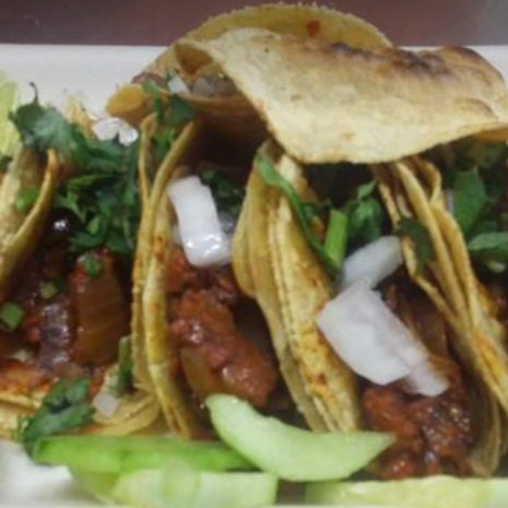 Taco de Bistec con Queso