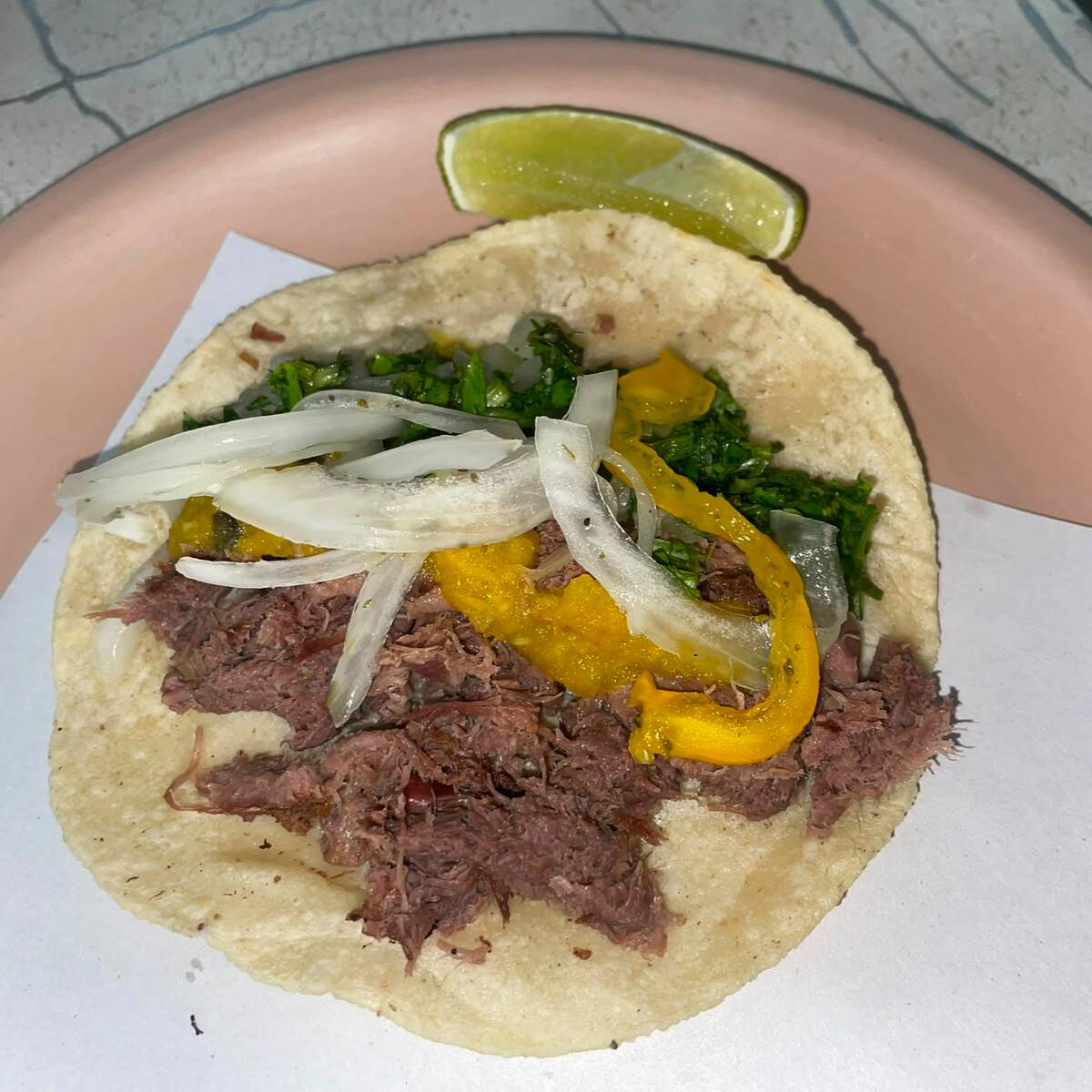 Taco de Lengua
