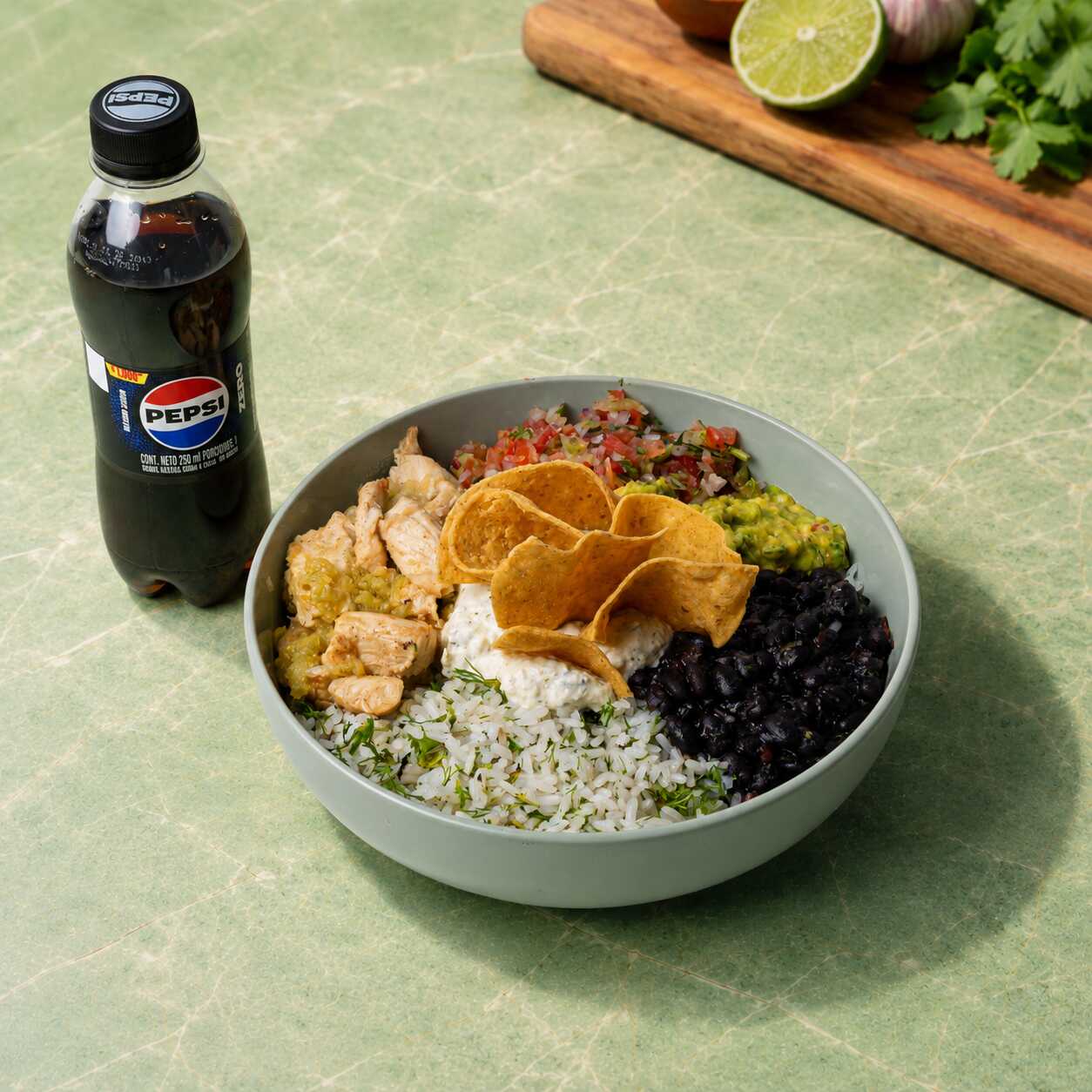 Combo Menú Mexicano Pollo Bowl