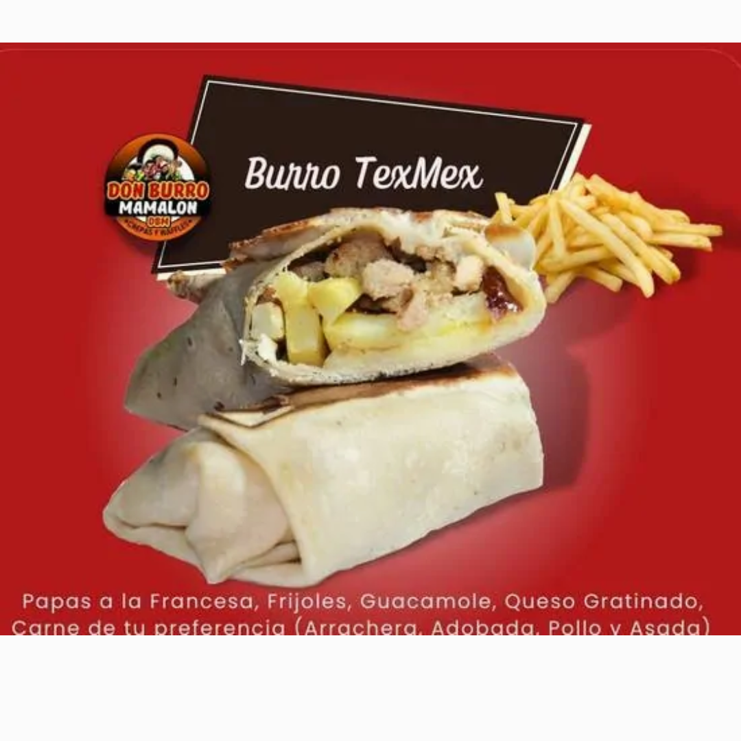 Burro Texmex Mediano