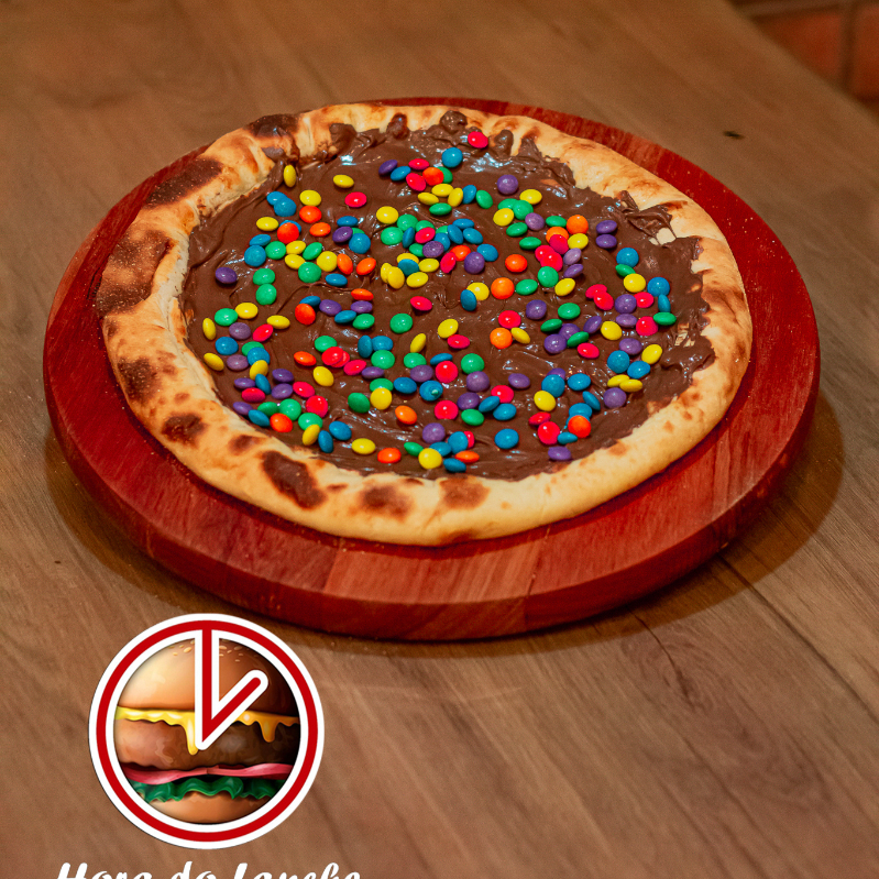 MASSA CHOCOLATE PRETO DERRETIDO + CONFETE