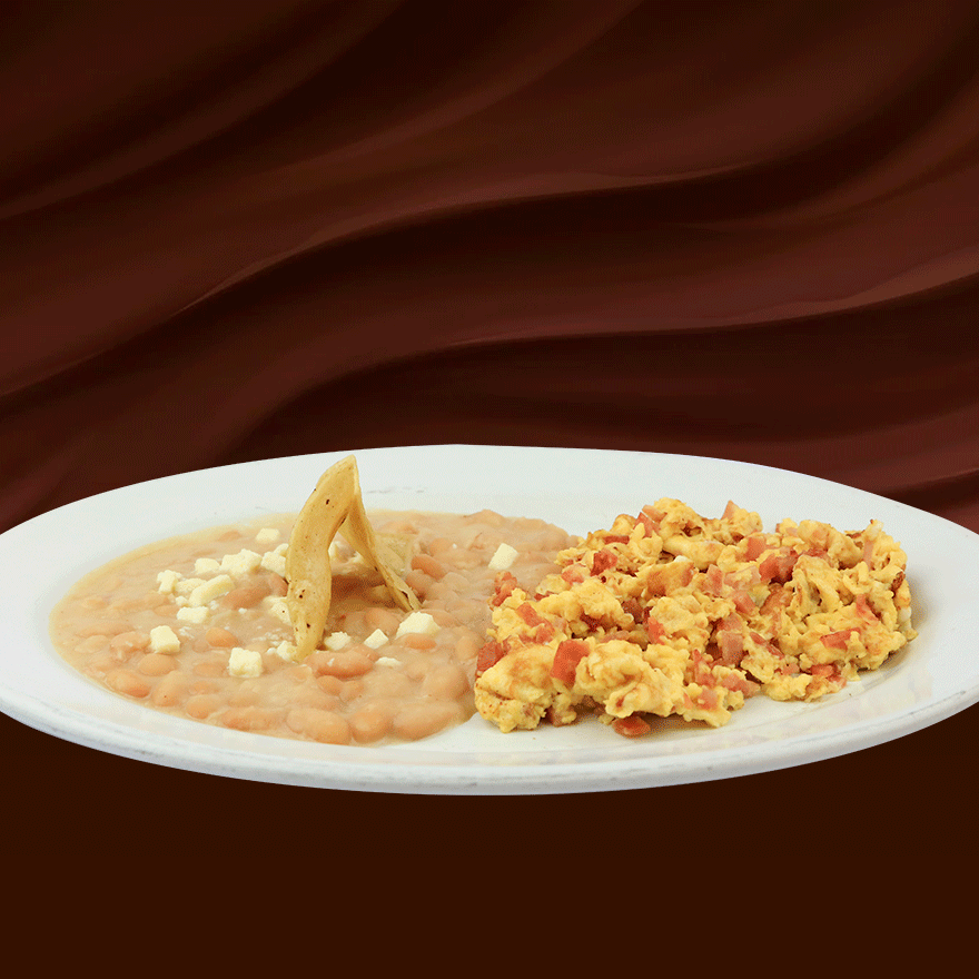 Huevos Revueltos con Tocino C