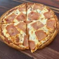 pizza personal jamon y queso