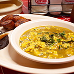 Huevos en salsa verde