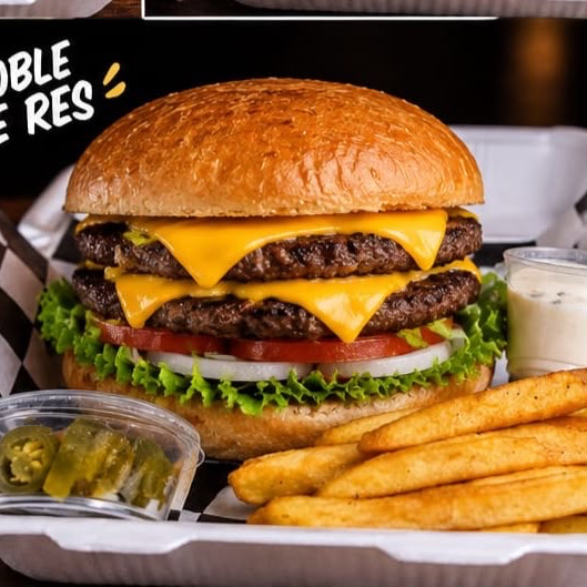 Hamburguesa Doble Carne