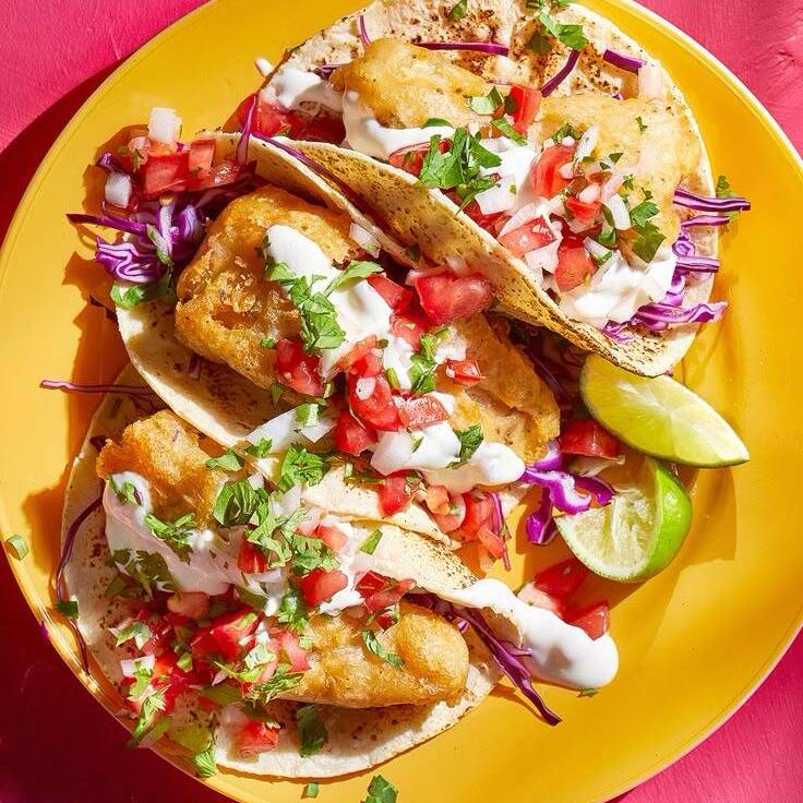 Tacos de Camaron Capeado