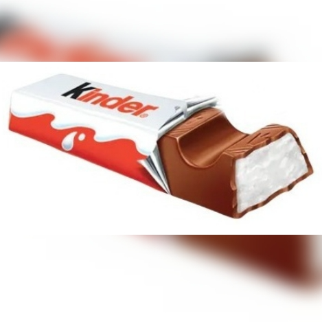KÍNDER chocolate con leche.